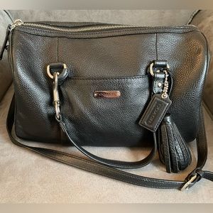 COACH Rowan Satchel Black